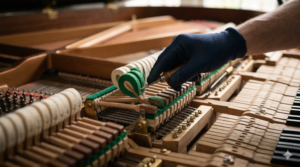 Cận cảnh búa đàn Piano