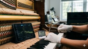 Lên dây A440Hz & Đo độ ẩm (Chuyên sâu)