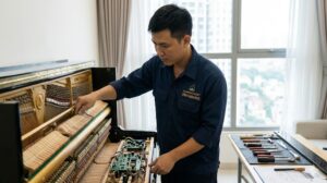 kiểm tra thu mau đàn piano gò vấp