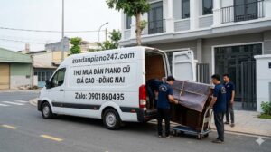 thu mua đàn piano cũ gái cao tại đồng nai