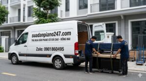 vận chuyển miễn phí khi thu đàn piano đồng nai